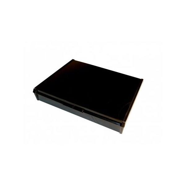 Gary Plastic Mini-Blotting Containers, Black, 20.5x15.9x2.5, 4/PK 248719B - main